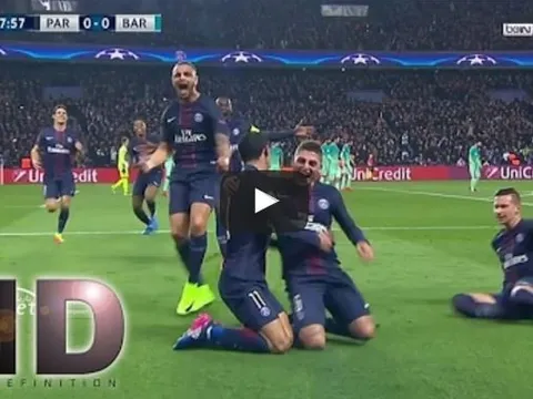 PSG 4-0 Barcelona (vòng 16 đội Champions League)