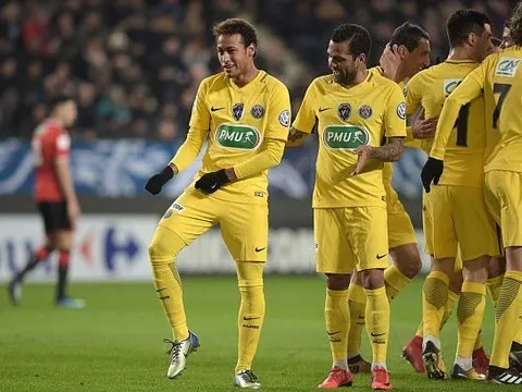 PSG hủy diệt Rennes bằng 3 cú đúp