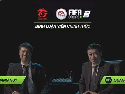 Màn tái ngộ cực hoành tráng của bộ đôi BLV Quang Huy và Quang Tùng trong FIFA Online 4
