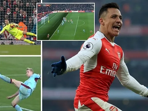 Quả phạt đền phút 90+8 giúp Arsenal thoát hiểm trước Burnley