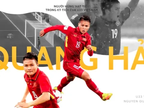Quang Hải: Người hùng 'hạt tiêu' trong kỳ tích của U23 Việt Nam
