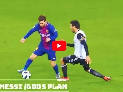 Quay chậm kĩ năng rê bóng thượng thừa của Lionel Messi