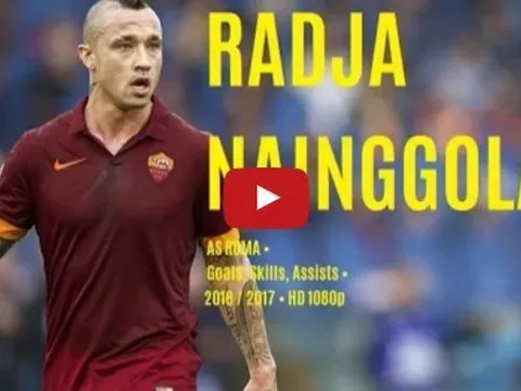 Radja Nainggolan chơi cực hay trong mùa 2016/17