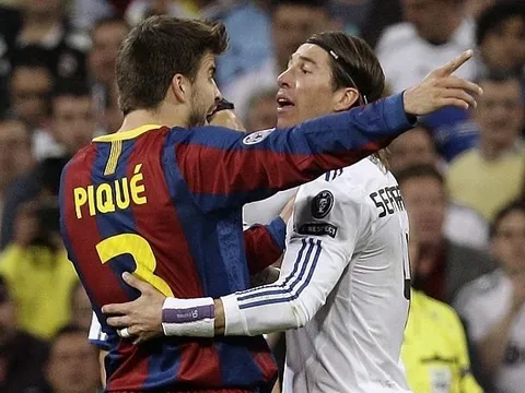 Ramos chỉ trích Pique vì ám chỉ trọng tài thiên vị Real