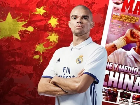 Chia tay Real, Pepe sẽ đến Trung Quốc thi đấu?