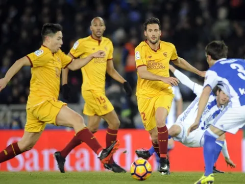 Real Sociedad vs Sevilla (vòng 17 La Liga)