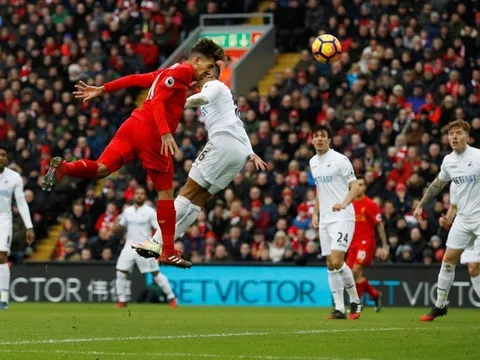 Roberto Firmino bùng nổ thế nào trước Swansea đêm qua?