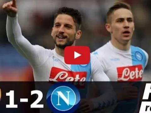 Roma 1-2 Napoli (vòng 27 Serie A)