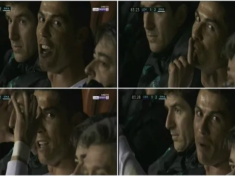 Ronaldo nổi cáu vì bị camera ghi hình