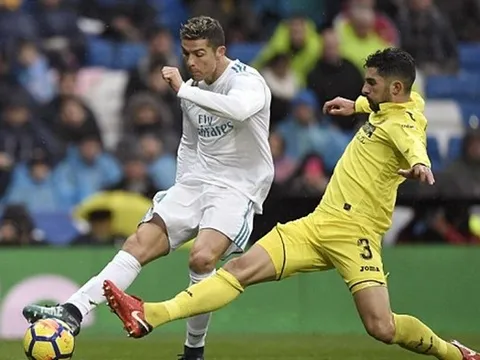 Ronaldo sút 11 lần thất vọng, Real thua đau trước Villarreal tại Bernabeu