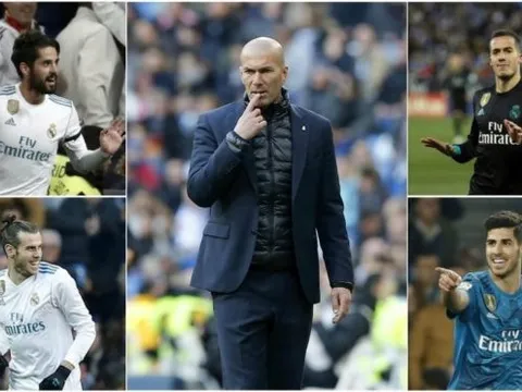 Nhiều cầu thủ Real cùng tranh vị trí ở trận gặp PSG