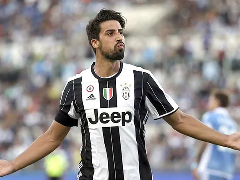 Sami Khedira gia nhập 'quý ngài 100' tại Serie A