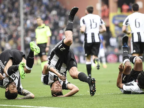 Dybala khóc rời sân, Allegri vẫn mừng điên cuồng vì Cuadrado
