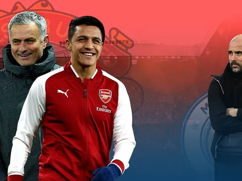 Sanchez & 11 danh thủ từng là học trò của cả Mourinho và Guardiola