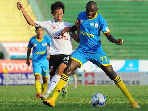 Sanna Khánh Hòa BVN 1-0 Long An (Vòng 8 V-League 2017)