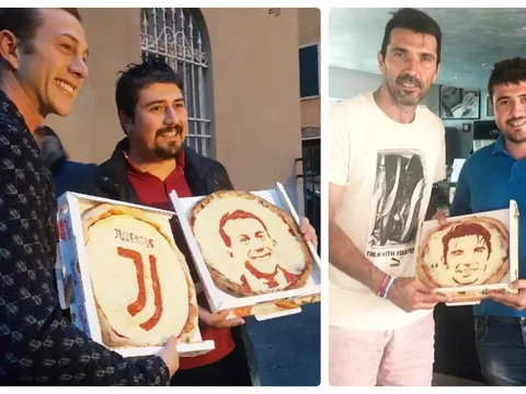 Sao Juventus đổ xô làm 'Gương mặt thương hiệu' cho pizza