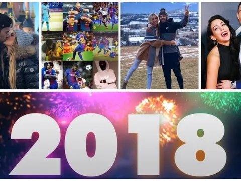 Sao La Liga hạnh phúc đong đầy đón tân niên 2018