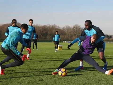 Sao Tottenham 'đấu đá' điên cuồng trước ngày gặp Man City
