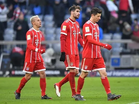 Sau vòng 24 Bundesliga: Khi top 5 'rủ nhau' không thắng
