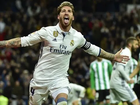 Sau vòng 27 La Liga: 'Siêu nhân' Ramos; Barca chết vì... PSG