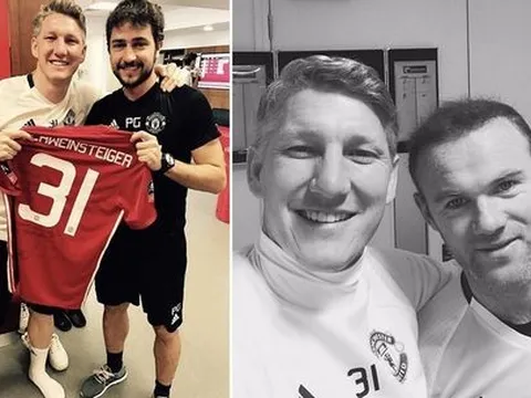 Schweinsteiger chỉ nhớ về 2 người sau khi rời Man Utd