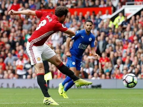 Siêu phẩm phối hợp ghi bàn của Juan Mata vs Leicester City