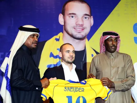Sneijder CHÍNH THỨC dưỡng già ở Trung Đông