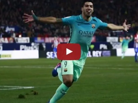 Bàn thắng của Luis Suarez vào lưới Atletico có đẹp hơn 'Rô béo' và Romario?