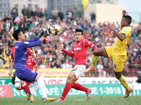 Sông Lam Nghệ An 2-2 Than Quảng Ninh (Vòng 3 V-League 2018)