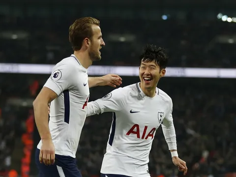 Song sát Son - Kane rực sáng ở Wembley