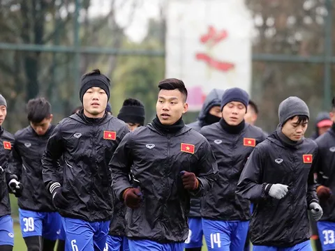 U23 Việt Nam “phòng thân”, đối phó với cái lạnh 0 độ C