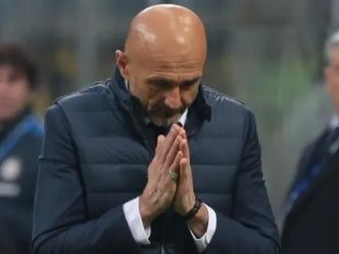 Spalletti thừa nhận đã bó tay với Inter