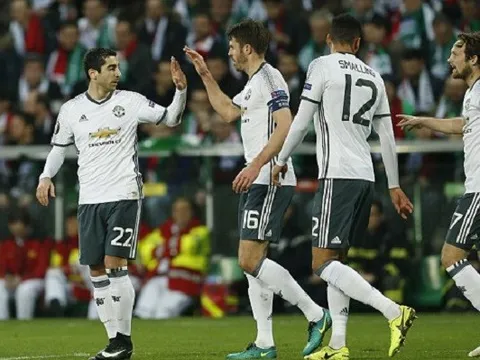 St Etienne 0-1 Man Utd (Vòng 32 đội Europa League)