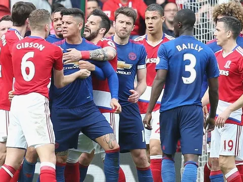 Sự thật vụ cầu thủ M.U và Middlesbrough choảng nhau