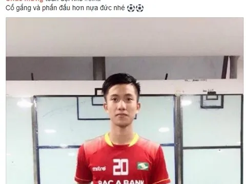 Tuyển thủ U23 Việt Nam phấn khích với chiến thắng tại AFC Cup 2018