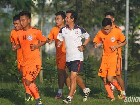 Buổi tập đầu tiên của SHB Đà Nẵng dưới thời Minh Phương