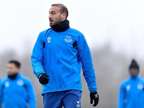 Tân binh đắt giá của Everton lao đầu luyện tập, sẵn sàng bắn hạ Gà trống
