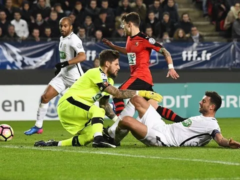Tân binh Draxler lập cú đúp, PSG dễ dàng đi tiếp ở Cúp Quốc gia Pháp