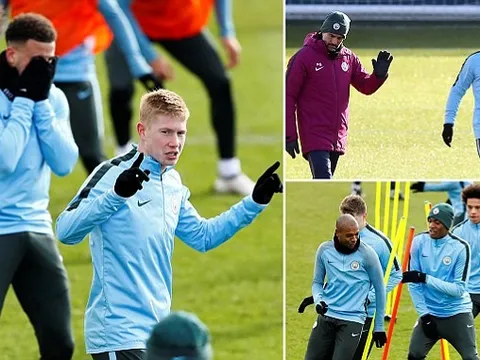 Tập cật lực, Man City sẵn sàng hủy diệt Champions League