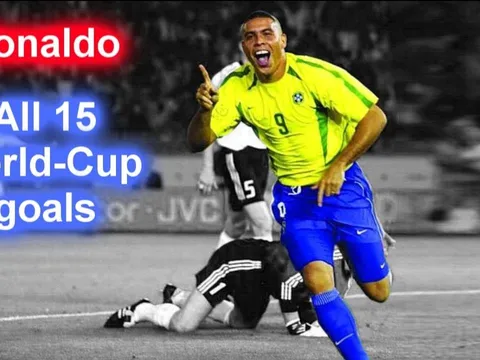 Tất cả 15 bàn thắng của Ronaldo ở World Cup
