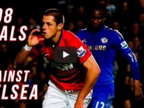 Tất cả 8 bàn thắng của Javier Hernandez vào lưới Chelsea
