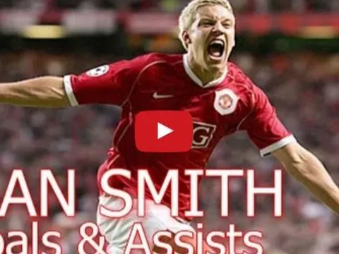 Tất cả bàn thắng và kiến tạo của Alan Smith cho Man United