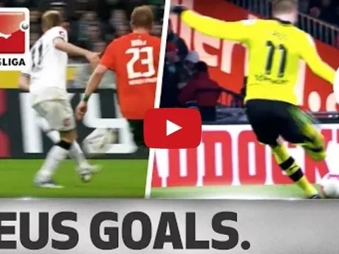 Tất cả các bàn thắng của Marco Reus vào lưới Werder Bremen