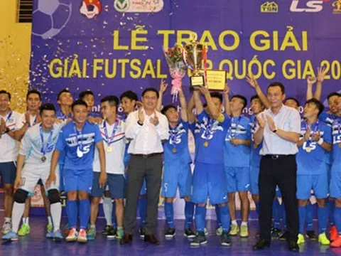 Giải Vô địch QG và Cup QG futsal 2017: Thái Sơn Nam thách thức tất cả