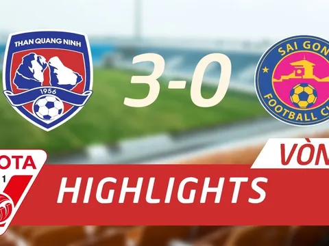 Than Quảng Ninh 3-0 Sài Gòn FC (Vòng 7 V-League 2017)