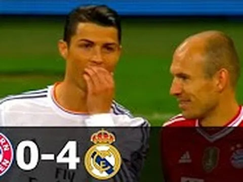 Thắng lợi khó tin của Real trước Bayern vào năm 2013