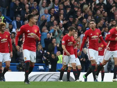 Thất bại đậm 0-4 của Man Utd trước Chelsea (lượt đi NHA)