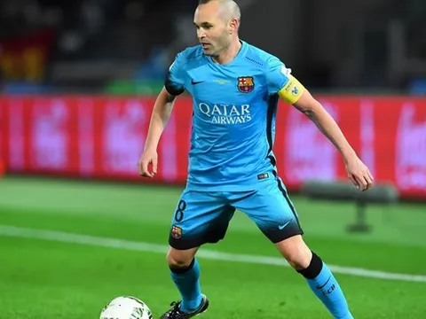 Thống kê gây sốc về Iniesta
