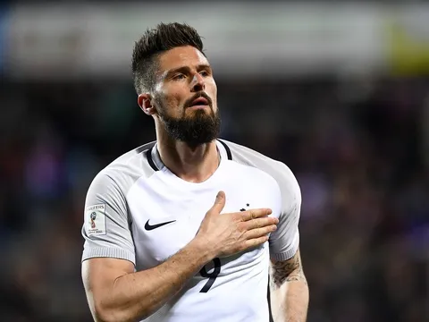Thống kê giật mình về Olivier Giroud