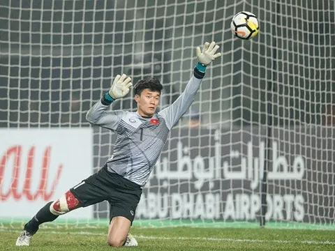 Thủ môn Tiến Dũng quyết cùng U23 Việt Nam đánh bại U23 Uzbekistan